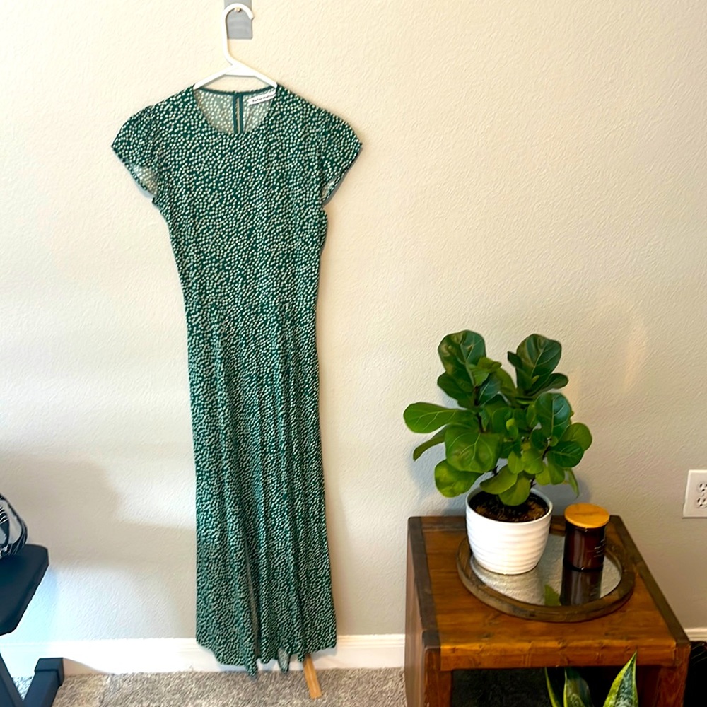 Reformation midi dress with cut outs in back!